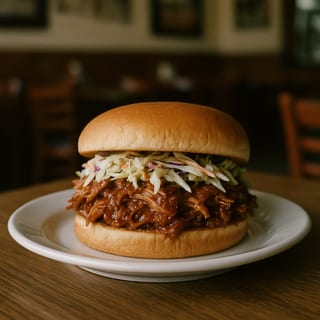 BBQ Pulled Pork Sandwich